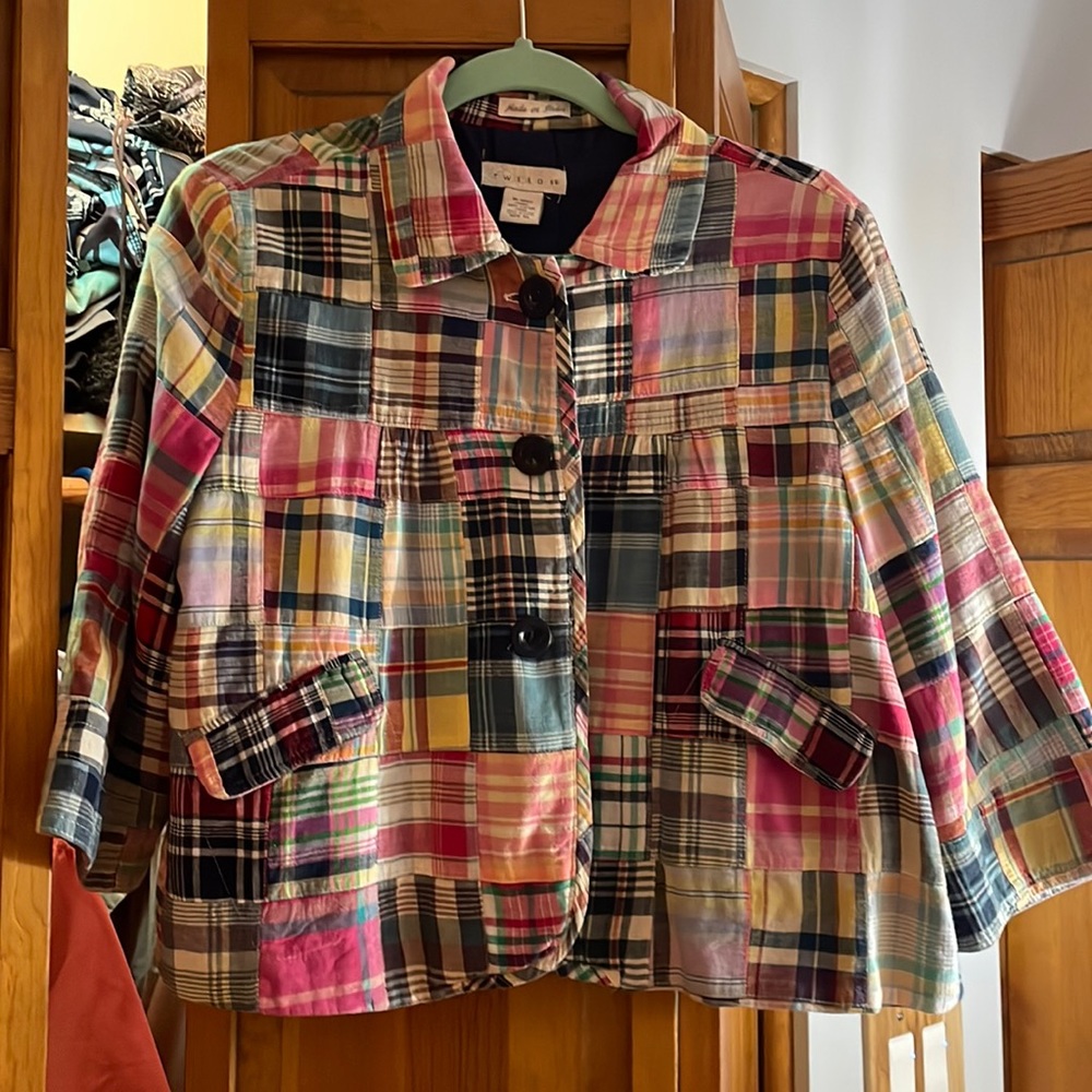 Tweeds multi color jacket